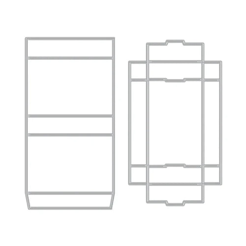 3D Matchbox Fancy Dies