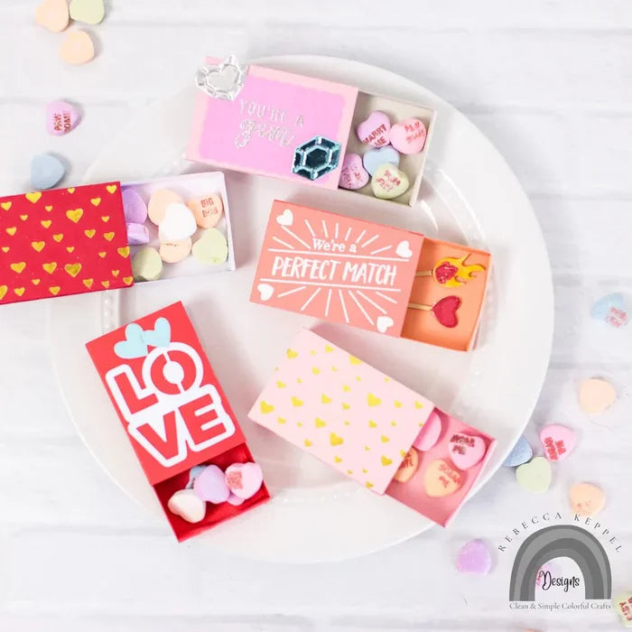 3D Matchbox Fancy Dies