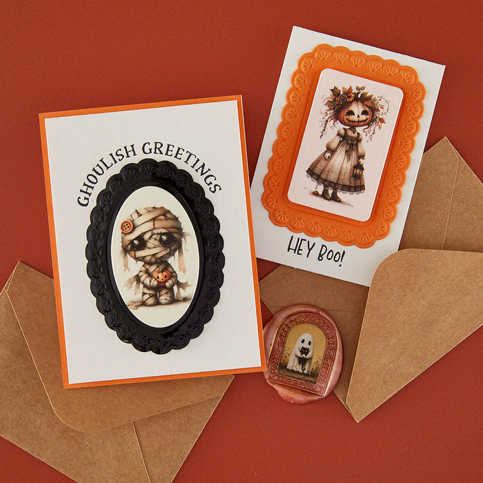 3D Photo & Floral Arch Frames 3D Wax Seal Stamps + Handle