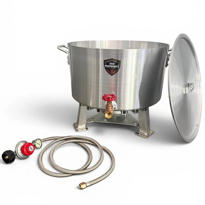 Shiny, brand-new 40 QT sauce cooker