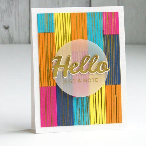 A-2 Matting Basics A Card Creator Etched Dies