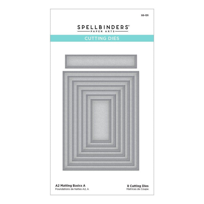 A-2 Matting Basics A Card Creator Etched Dies
