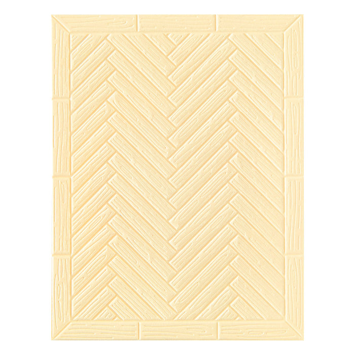 A2 Herringbone Decor 3D Embossing Folder by Yana Smakula
