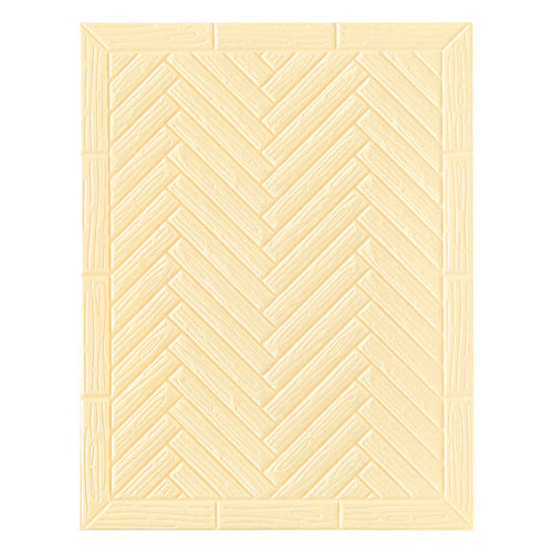 A2 Herringbone Decor 3D Embossing Folder by Yana Smakula