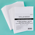 A2 Top Fold Card Bases - 25 pack