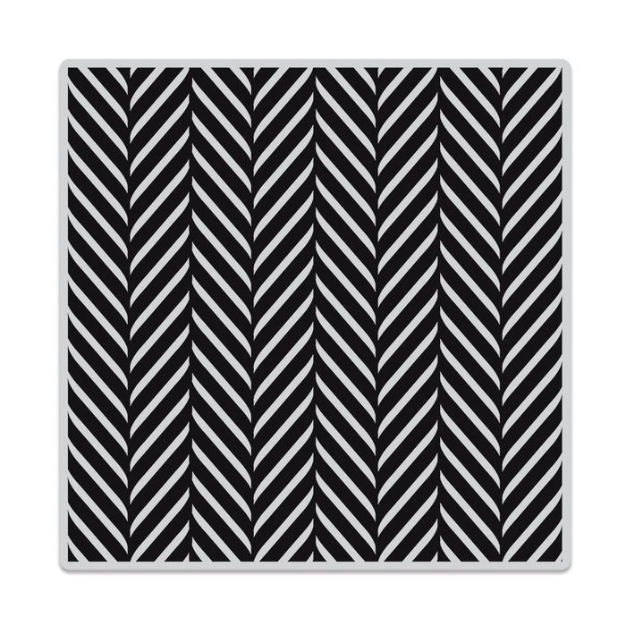 Abstract Feather Bold Prints Cling Stamp
