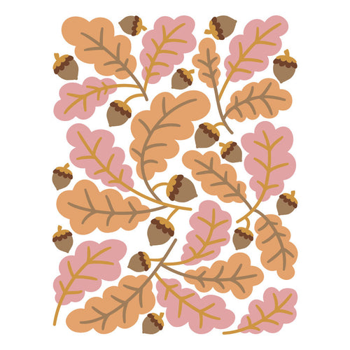 Acorns & Oaks - Stencil of the Month