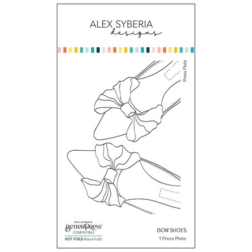 Alex Syberia Designs - Bow Shoes Press Plate