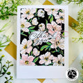 Alex Syberia Designs - Charming Floral Background Press Plate