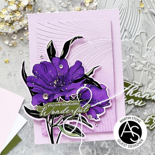 Alex Syberia Designs - Elegant Blooms Press Plate & Die Set