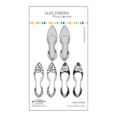Alex Syberia Designs - Fancy Shoes Press Plate & Die Set