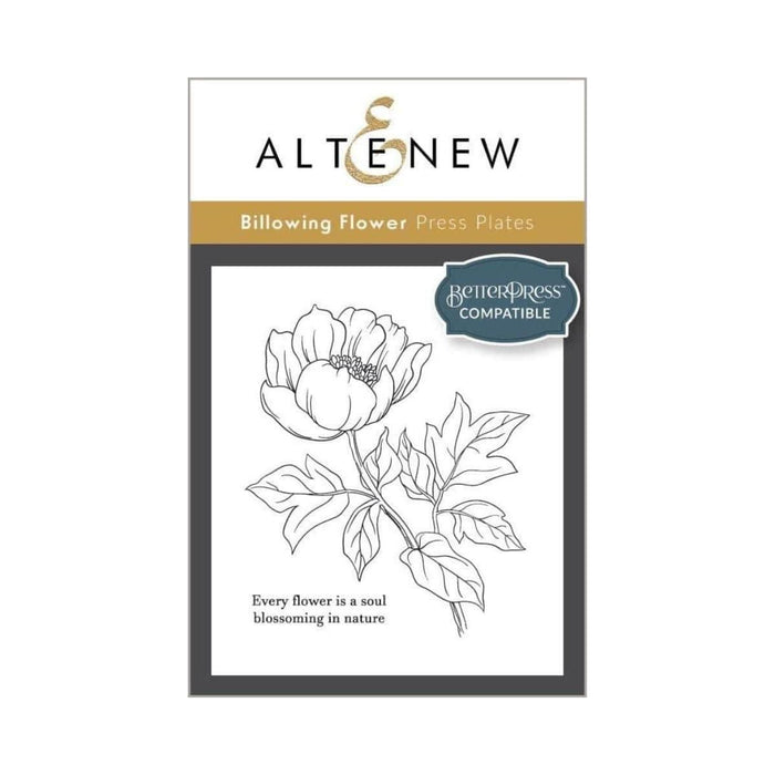 Altenew - Billowing Flower Press Plate