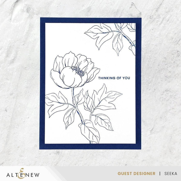 Altenew - Billowing Flower Press Plate