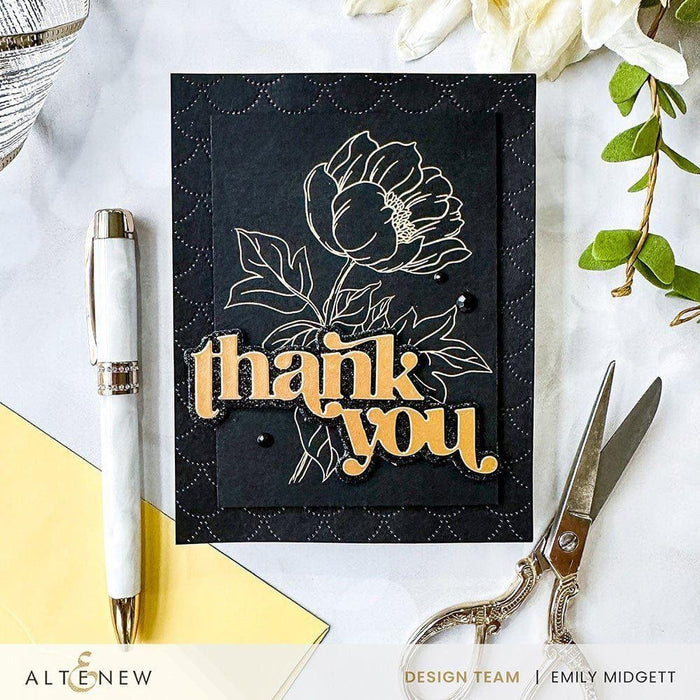 Altenew - Billowing Flower Press Plate