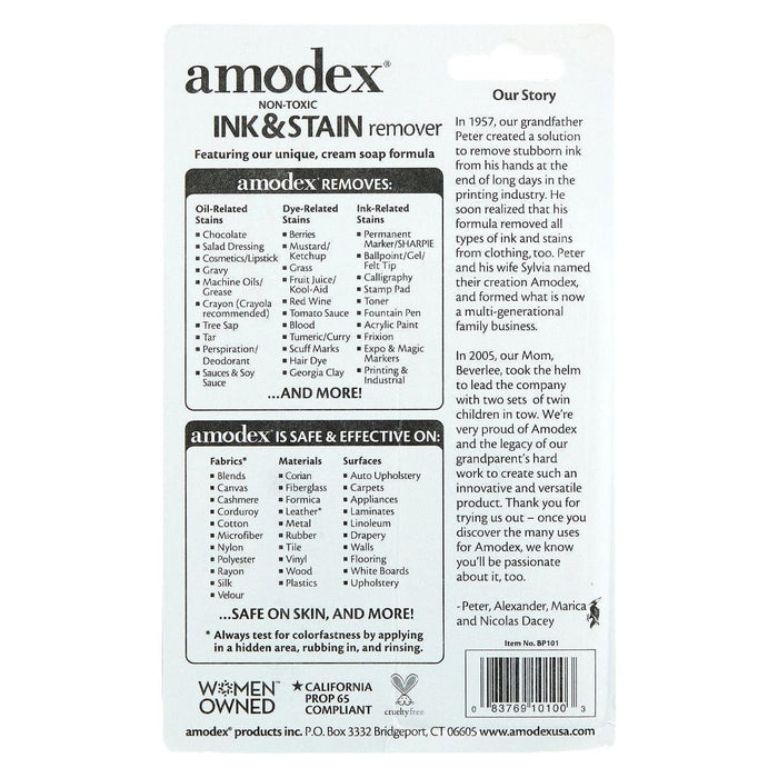 Amodex® Ink & Stain Remover Bottle 1 oz.