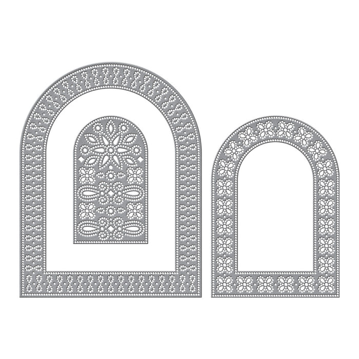 Arch Punch & Pierce Plate Etched Dies