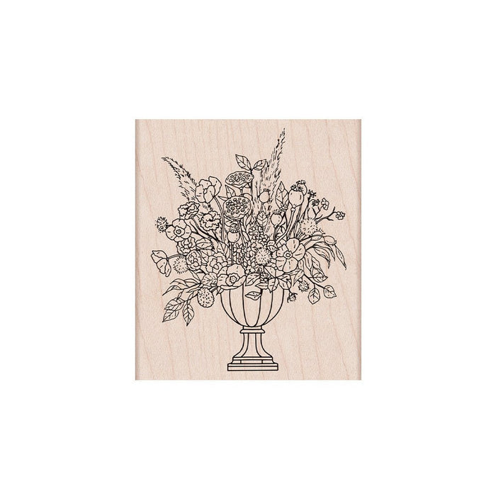 Autumn Arrangement Woodblock Stamp