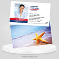 beach ERA real estate business cards Business Cards PixelsPrinted