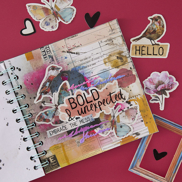 Beautifully Imperfect Chipboard Frames - 6 pc
