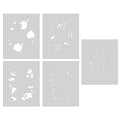 Bee Florals Window Stencils