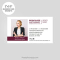 Berkshire Hathaway business card magnets PixelsPrinted