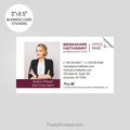 Berkshire Hathaway business card stickers PixelsPrinted