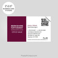 Berkshire Hathaway business card stickers PixelsPrinted
