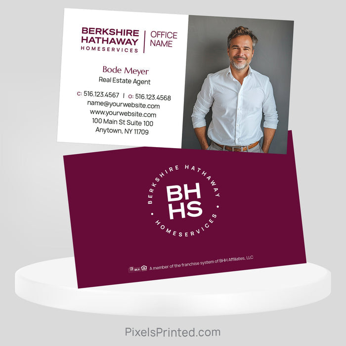 Berkshire Hathaway business cards Business Cards PixelsPrinted