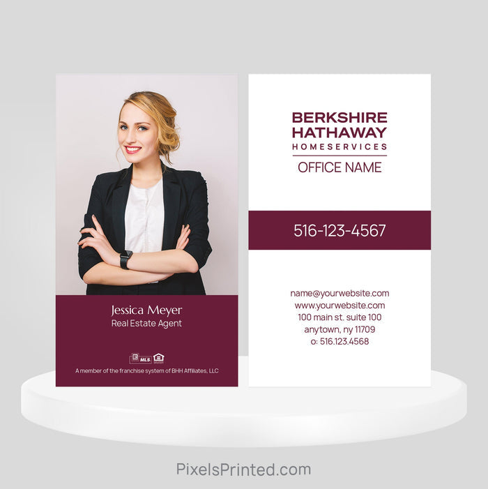 Berkshire Hathaway business cards Business Cards PixelsPrinted