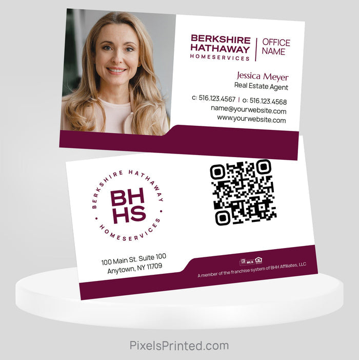 Berkshire Hathaway business cards Business Cards PixelsPrinted