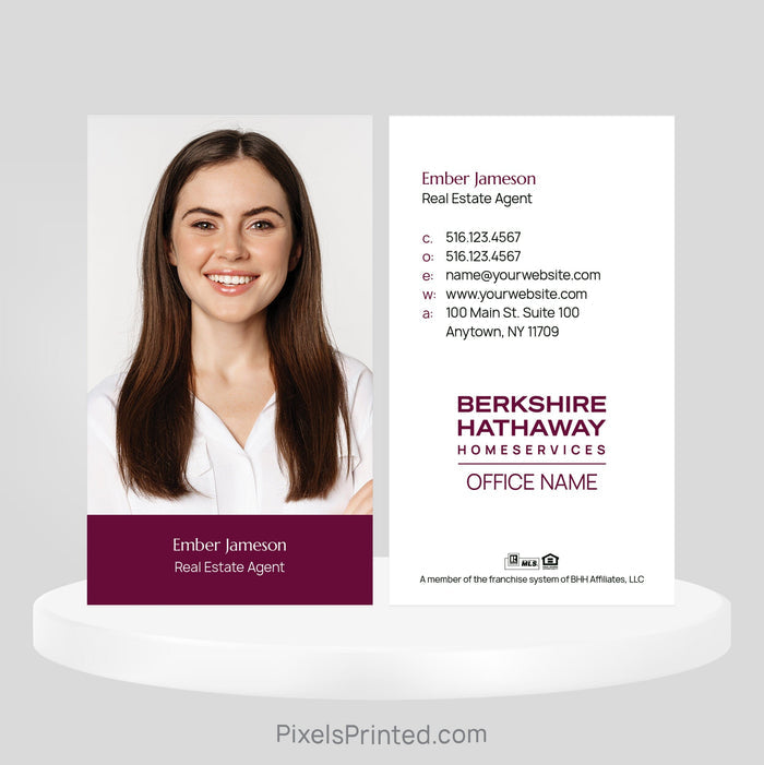 Berkshire Hathaway business cards Business Cards PixelsPrinted