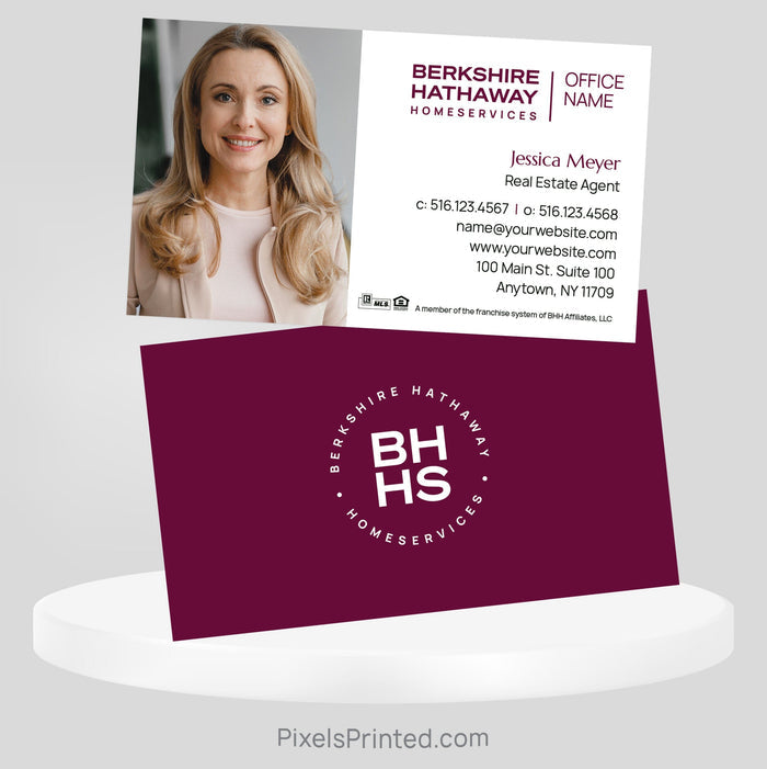 Berkshire Hathaway business cards Business Cards PixelsPrinted
