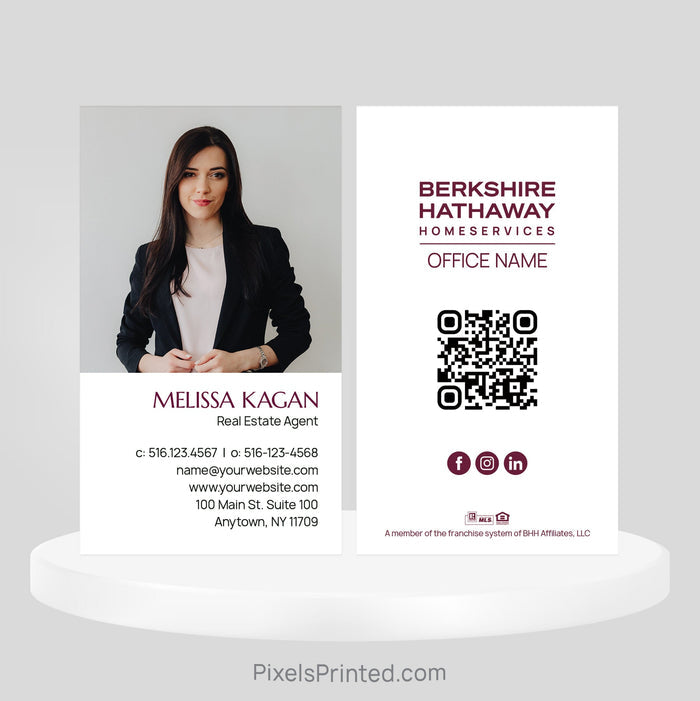 Berkshire Hathaway business cards Business Cards PixelsPrinted