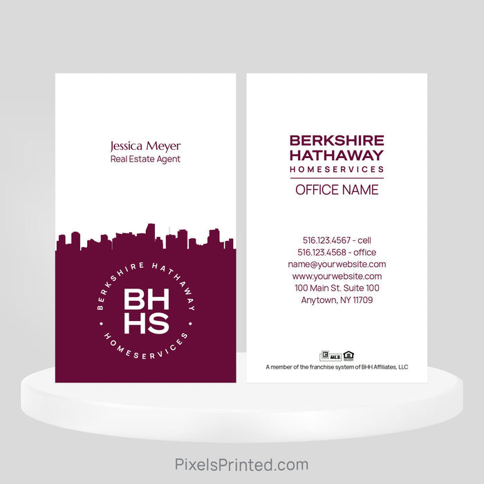 Berkshire Hathaway business cards Business Cards PixelsPrinted