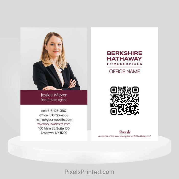 Berkshire Hathaway business cards Business Cards PixelsPrinted