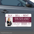 Berkshire Hathaway car magnets - 12”x24" PixelsPrinted