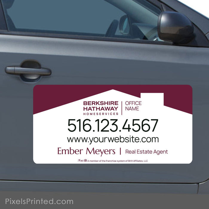 Berkshire Hathaway car magnets - 12”x24" PixelsPrinted