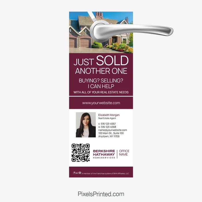 Berkshire Hathaway door hangers PixelsPrinted
