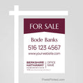 Berkshire Hathaway for sale sign panels sign panels PixelsPrinted