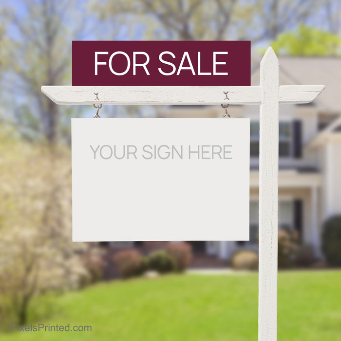 Berkshire Hathaway for sale sign riders PixelsPrinted