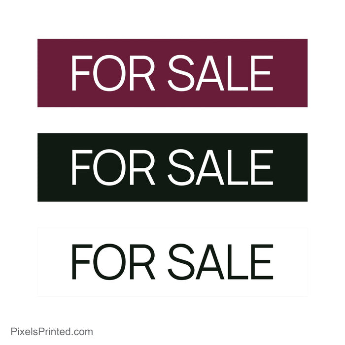Berkshire Hathaway for sale sign riders PixelsPrinted