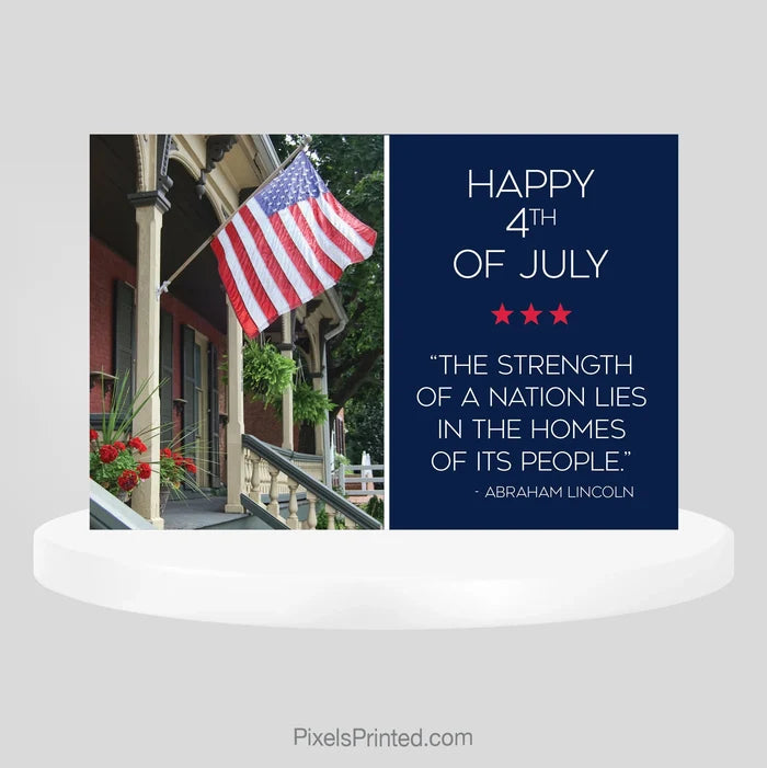 Berkshire Hathaway Fourth of July postcards PixelsPrinted