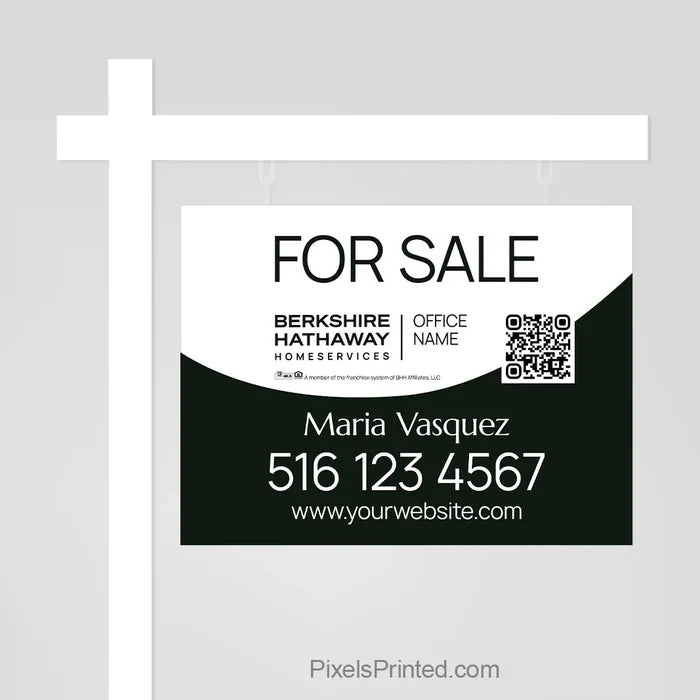 Berkshire Hathaway real estate sign panels sign panels PixelsPrinted