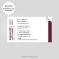 Berkshire Hathaway team business card stickers PixelsPrinted