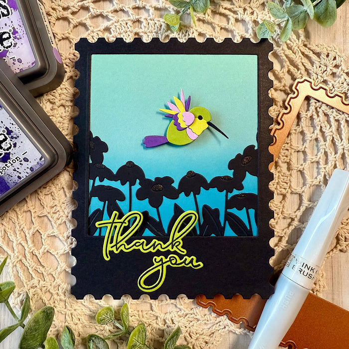 Best Year Sentiments - Clear Stamp & Die of the Month Club