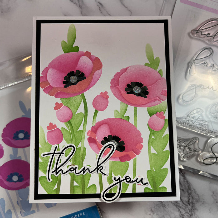 Best Year Sentiments - Clear Stamp & Die of the Month Club