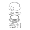 Birthday Cake Stamp & Cut Set