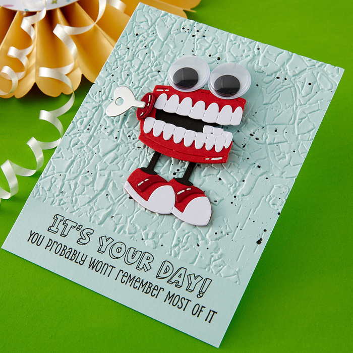 Birthday Laughs Sentiments Clear Stamp Set