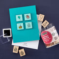 Birthday Mini Tub Woodblock Stamps
