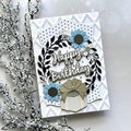 Birthday Wreath Add-Ons Etched Dies by Suzanne Hue